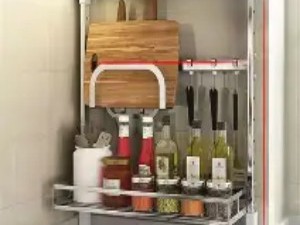 水槽下方柜体的不规则空间改造术