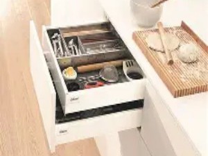 厨房抽屉内部的极致细分