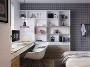 多功能书房/次卧的模块化家具组合