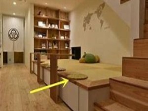 楼梯与榻榻米的复合利用：挖掘建筑结构潜力