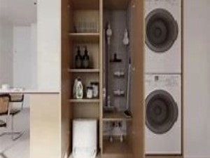 集成式家政柜：打造家中的“后勤指挥中心”