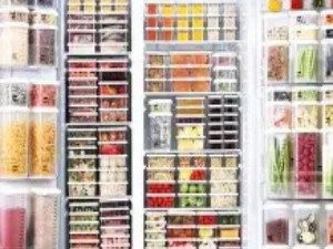 冰箱与食品储藏室的货架式管理